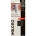 VELCRO® Extreme Outdoor Tape Strips - 4" Length x 1" Width - Polyester - 10 / Carton - Gray, Titanium