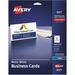 Avery® Inkjet Business Card - White - 97 Brightness - A8 - 2" x 3 1/2" - Matte - 250 / Pack - Perforated, Heavyweight, Smooth Edge
