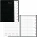 Brownline� 2027 Pre-Vu" Weekly Planner, Tri-Fold Flexible Cover, Twin-Wire Binding, Black - 1 Each - Weekly - 12 Month - January 2027 to December 2027 - 7:00 AM to 6:00 PM - Hourly - 1 Week Double Page Layout - Letter - 8 1/2" (215.90 mm) x 11" (279.40 mm) Sheet Size - Twin Wire - Black - Paper - Black Cover - 1 Each