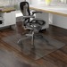 Deflecto Non-studded Hard Floor Chairmats - Uncarpeted Floor - 60" (1524 mm) Length x 46" (1168.40 mm) Width - Vinyl - Clear - 1Each