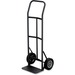 Safco Tuff Truck Continuous Handle - 181.44 kg Capacity - 8" (203.20 mm) Caster Size - x 19.5" Width x 14.5" Depth x 45.5" Height - Steel Frame - Black - 1 Each
