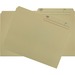 Hilroy 1/2 Tab Cut Letter Recycled Top Tab File Folder - 8 1/2" x 11" - Manila - 100% Paper Recycled - 100 Box