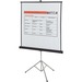 Quartet Manual Projection Screen - 1:1 - Matte White - 60" x 60" - 1.1 Gain - Surface Mount