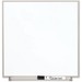 Quartet Matrix Whiteboard - 16" (406.40 mm) Height x 16" (406.40 mm) Width - White Surface - Magnetic, Durable - Silver Aluminum Frame - 1 Each