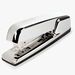 Swingline 747 Polished Chrome Stapler - 25 of 20lb Paper Sheets Capacity - 210 Staple Capacity - Full Strip - 1/4" Staple Size - 1 Each - Silver Chrome