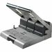 Swingline Manual Punch - 3 Punch Head(s) - 160 Sheet - 9/32" , 11/32" Punch Size - Gray