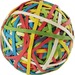 Acco Rubber Band Ball - 0.75" Length x 0.13" Width - 1 Each - Assorted