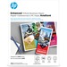 HP Laser Brochure/Flyer Paper - White - 97 Brightness - Letter - 8 1/2" x 11" - 40 lb Basis Weight - Smooth, Glossy - 150 / Pack