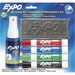 Expo Dry Erase Marker Kit - Chisel Marker Point Style - Black, Blue, Red, Green - 1 / Set