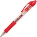 Integra Retractable 0.7mm Gel Pens - Medium Pen Point - 0.7 mm Pen Point Size - Retractable - Red Gel-based Ink - Red Barrel - Metal Tip - 1 Dozen