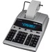 Victor 12403A Professional Calculator - Dual Color Print - Dot Matrix - 4.3 lps - Big Display, Independent Memory - 12 Digits - Fluorescent - AC Supply/Power Adapter Powered - 3.3" x 9" x 12.8" - White - 1 Each