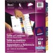Avery Easy Edit Index Divider - 10 Tab(s) - 1 Tab(s)/Set - Multicolor Tab(s) - Recycled - 1 / Set