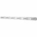 Safco Nail Head Coat Hook - 6 Hooks - 27.22 kg Capacity - 1" (25.40 mm) Size - for Garment - Aluminum, Steel - Silver - 1 Each