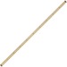 Acme United Wooden Metre Stick with Metal Ends - 1/8, 1/2 Graduations - Metric, Imperial Measuring System - Wood - 1 Each