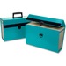 Pendaflex Portafile Legal, Letter Expanding File - 8 1/2" x 11" , 8 1/2" x 14" - 5 1/2" Expansion - 19 Pocket(s) - Paper - Turquoise - 1 Each