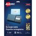 Avery Easy Peel(R) Address Labels, Sure Feed(TM) Technology, Permanent Adhesive, 1" x 2-5/8" , 750 Labels (5260) - 1" Height x 2 5/8" Width - Permanent Adhesive - Rectangle - Laser - White - Paper - 30 / Sheet - 25 Total Sheets - 750 Total Label(s) - 750 / Pack