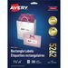 Avery® Easy Peel(R) Address Labels, Sure Feed(TM) Technology, Permanent Adhesive, 1-1/3" x 4" , 350 Labels (5262) - 1 21/64" Height x 4" Width - Permanent Adhesive - Rectangle - Laser - White - Paper - 14 / Sheet - 25 Total Sheets - 350 Total Label(s)