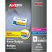 Avery Flexible Printable Name Tags, 2-1/3" x 3-3/8" Rectangle Labels, White, 400 Removable Name Badges (05395) - 2 1/3" Height x 3 3/8" Width - Removable Adhesive - Rectangle - Laser, Inkjet - White - Film - 8 / Sheet - 50 Total Sheets - 400 Total Label(s) - 400 / Box