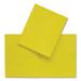 Hilroy Letter Recycled Pocket Folder - 8 1/2" x 11" - Leatherine - Yellow - 1 Each