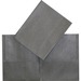 Hilroy Letter Recycled Pocket Folder - 8 1/2" x 11" - Leatherine - Black