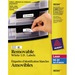 Avery Laser Label - 1 3/4" Width x 1/2" Length - Removable Adhesive - Rectangle - Laser - White - 800 / Pack