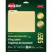 Avery Laser Label - 3 7/16" Width x 2/3" Length - Removable Adhesive - Rectangle - Laser - White - 300 / Pack