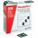 Pendaflex Numeric End Tab Filing Labels - "Number" - 1 1/4" x 15/16" Length - Rectangle - Dark Green - 500 / Box - Self-adhesive