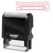 Trodat Self Inking Stamp - Message/Date Stamp - "RECEIVED" - Red - 1 Each