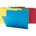 Smead Colored 1/2 Tab Cut Legal Recycled Top Tab File Folder - 9 1/2" x 14 5/8" - Assorted - 30% Recycled - 100 / Box