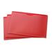 VLB Legal File Jacket - 14 1/2" x 10" - 1" Expansion - Poly - Clear, Red - 5 / Pack