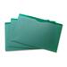 VLB Legal File Jacket - 14 1/2" x 10" - 1" Expansion - Poly - Clear, Green - 5 / Pack