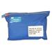 Ro-el Tamper-Evident Flat Style Courier Bag - 16" (406.40 mm) Width x 12" (304.80 mm) Length - Royal Blue - Nylon - 1Each - Document