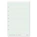 Day-Timer Multipurpose Lined Organizer Pages - 5 1/2" x 8 1/2" Sheet Size - White - 2 / Pack