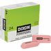 Dixon Medium Pink Pearl Eraser - Pink - 24 Box