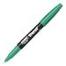 Dixon Trend Porous Point Pen - 1 mm Pen Point Size - Green - Nylon Fiber Tip - 1 Each