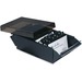 Acme United Business Card Files - 400 Card Capacity - Black, Smoke