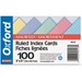 Rainbow Pack Index Cards 3 x 5 - pack/100