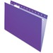 Pendaflex 1/5 Tab Cut Legal Recycled Hanging Folder - 8 1/2" x 14" - Violet - 10% Recycled - 25 / Box