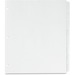 Oxford Plain Tab Loose Leaf Index Divider - 8 Tab(s) - 8.50" Divider Width x 11" Divider Length - Letter - White Tab(s) - Recycled - 8 / Set