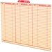 Pendaflex Oxford Vertical Out Guide - Legal - Red Tab(s) - 100 / Box