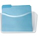 Rubbermaid Single Unbreakable Letter Wall Files - 1 Pocket(s) - 6.6" Height x 13.7" Width x 3.1" Depth - Unbreakable, Durable - Clear - Polycarbonate - 1 Each
