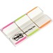 Post-it® Durable Filing Tab - Pink, Green, Orange Tab(s) - 1 / Pack