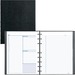 Blueline Blueline NotePro Undated Daily Planner - Daily - 7:00 AM to 8:30 PM - Half-hourly - 1 Day Double Page Layout - 7 7/16" x 9 1/2" Sheet Size - Twin Wire - Paper - Black CoverTask List, Address Directory, Phone Directory, Pocket, Label, Acid-free - 1 Each