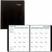 Blueline Monthly Diaries - Julian Dates - Monthly - 16 Month - September 2023 - December 2024 - 8" x 10 1/2" Sheet Size - Black - Bilingual, Reference Calendar, Address Directory, Phone Directory - 1 Each