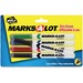 Avery Marks-A-Lot 4-Color Dry Erase Marker - Bullet Marker Point Style - Black, Blue, Red, Green - 5 / Set