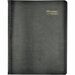Brownline Essential Weekly Diary - Weekly - January 2024 - December 2024 - 7:00 AM to 8:45 PM - Quarter-hourly, 7:00 AM to 5:45 PM - Quarter-hourly - 1 Week Double Page Layout - 8 1/2" x 11" Sheet Size - Black - Address Directory, Phone Directory, Tear-of