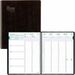 Blueline Blueline 13-Month Timanager Weekly Planner - Weekly - December 2023 - December 2024 - 7:00 AM to 7:30 PM - Half-hourly - 1 Week Double Page Layout - 6 3/4" x 8 1/2" Sheet Size - Twin Wire - Black - Vinyl - Bilingual, Phone Directory, Notepad, Exp