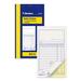 Blueline Sales Order Book - 50 Sheet(s) - 2 PartCarbonless Copy - 3 1/2" (8.9 cm) x 6 1/2" (16.5 cm) Sheet Size - Blue Cover - 1 Each