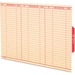 Pendaflex Oxford Shelf Out Guide - Legal - Red Tab(s) - 1 Each