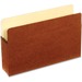 Pendaflex Legal Recycled File Pocket - 8 1/2" x 14" - 3 1/2" Expansion - Top Tab Location - Redrope - 10% Recycled - 1 Each